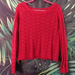 Red Wet Seal Sweater